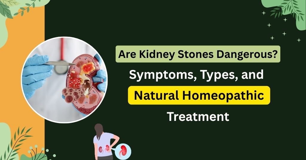 Are Kidney Stones Dangerous? Symptoms, Types, and Natural Homeopathic Treatment.