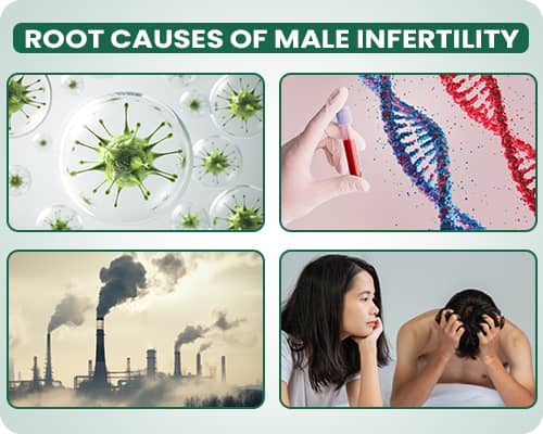 Root Causes of Male Infertility